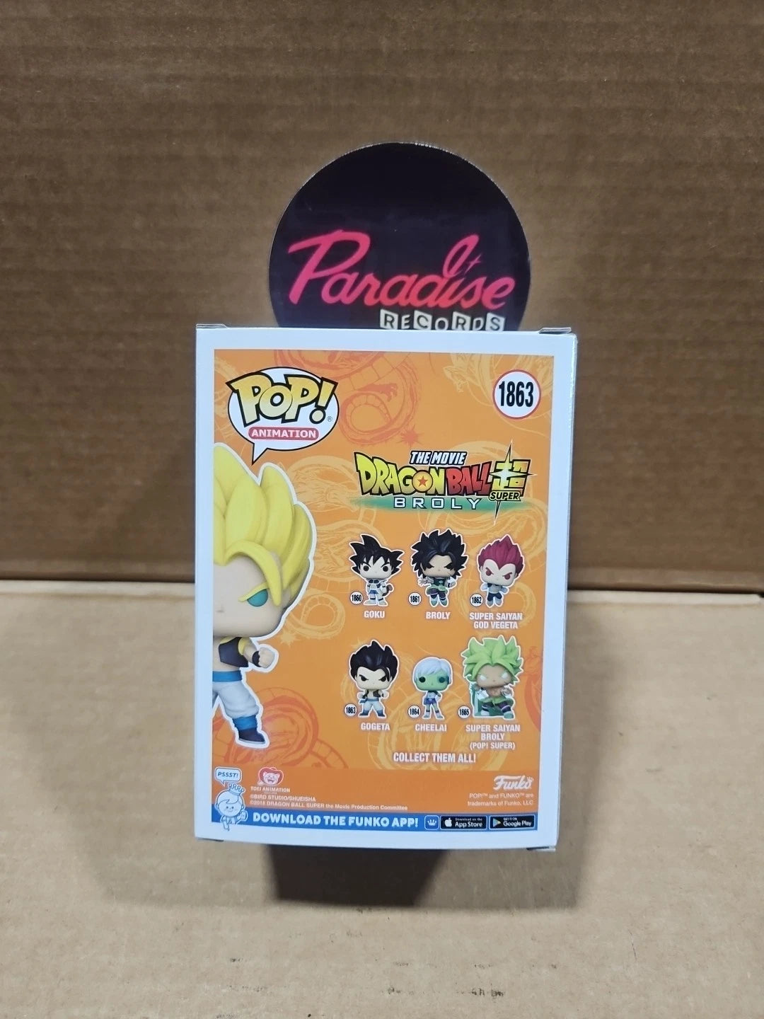Funko Pop! Super Saiyan Gogeta (Chase) #1863
