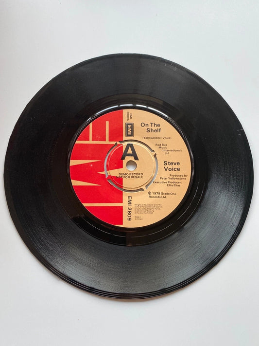 STEVE VOICE On The Shelf 7" VINYL UK Emi 1978 Demo B/W Lost Love (Emi2809)
