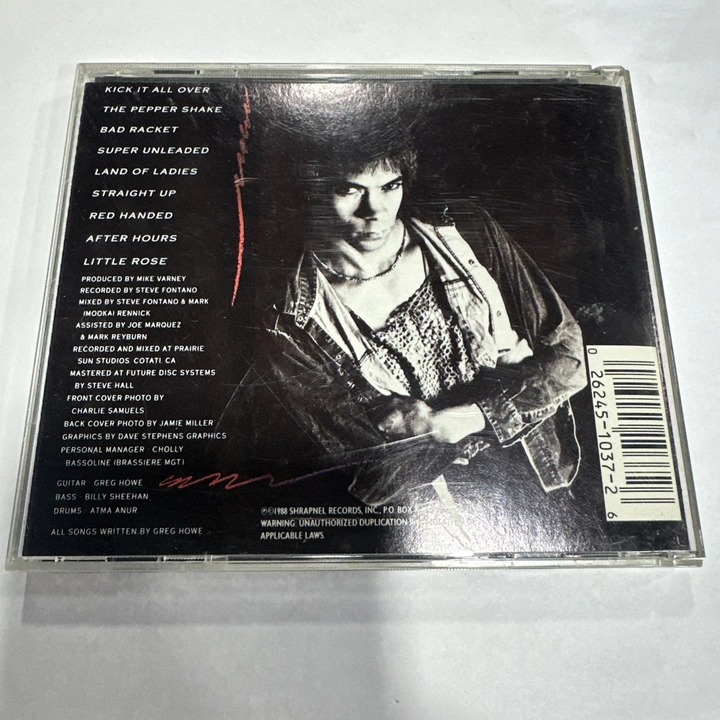 Greg Howe by Greg Howe (CD, 1990)