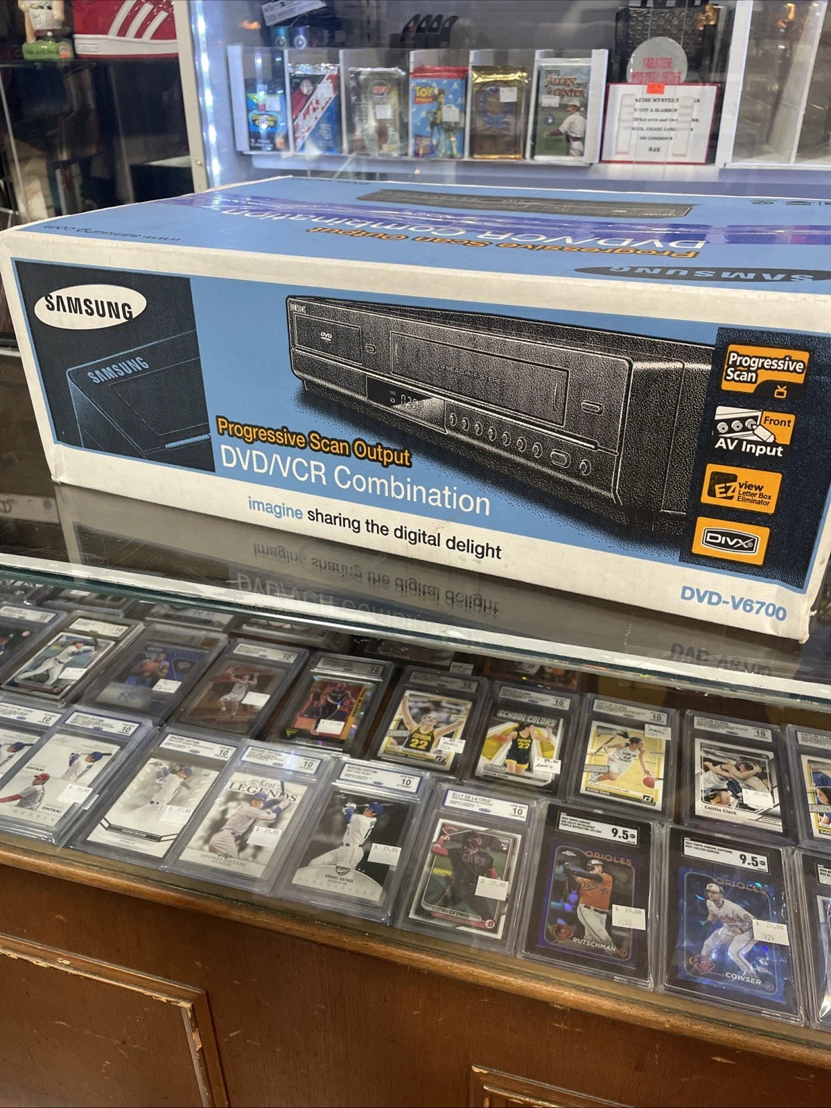 Samsung DVD-V6700 DVD-Player / VHS-Videorecorder OPEN BOX