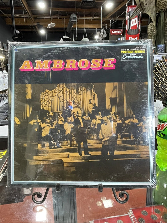 Ambrose & His Orchestra - Ambrose LP GNP Crescendo GNP-9020 JAZZ sealed