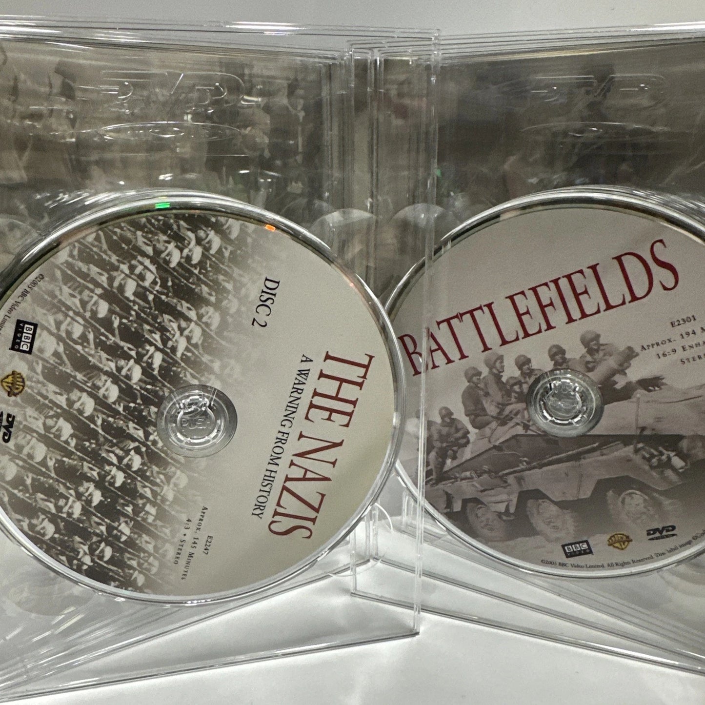 BBC Video History of World War II DVD 12-Disc Set w/ 3 Bonus Programs