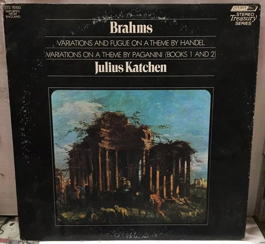 Julius Katchen Brahms UK Import Record STS15150