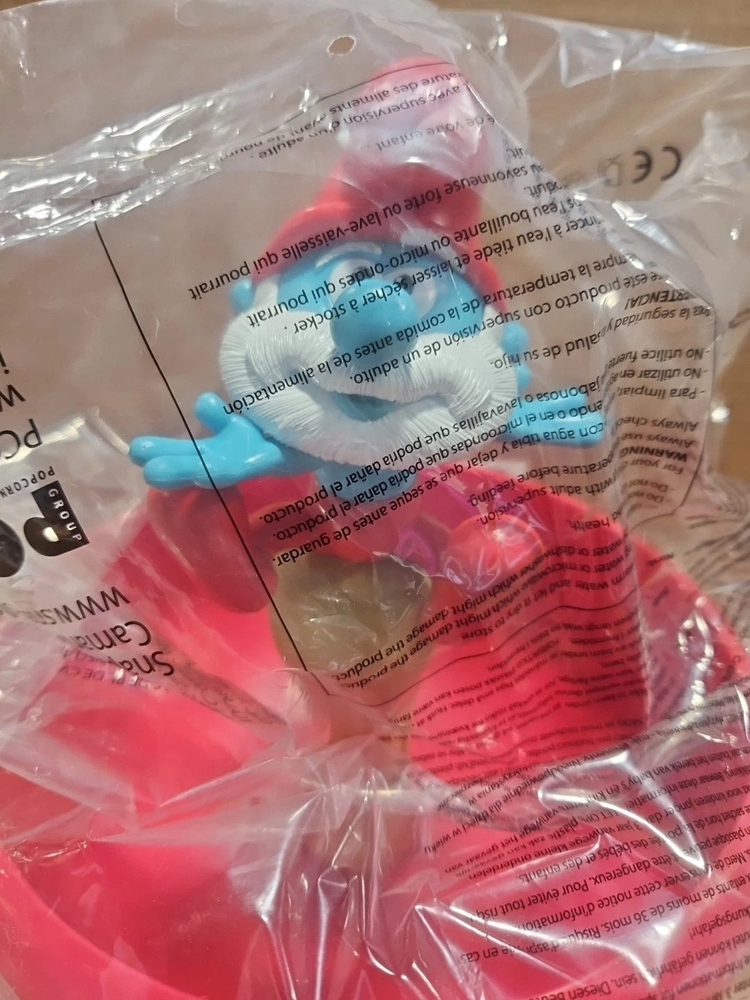 Smurfs Movie Papa Smurf Popcorn Bucket Brand New Sealed 2025 Regal Exclusive