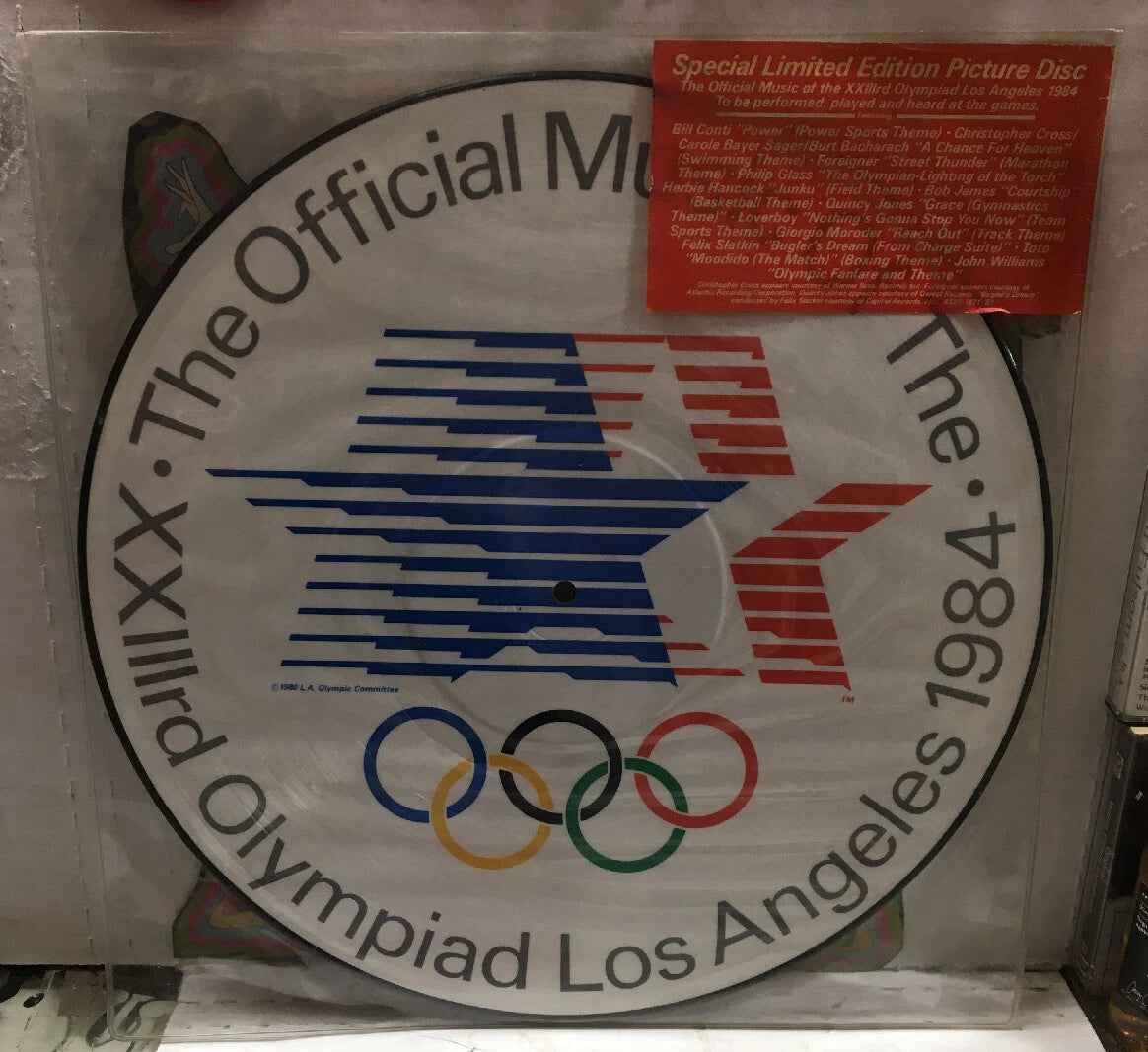 The Offical Music Of The XXlllrd Olympaid - Los Angeles 1984 Promo Picture Disc