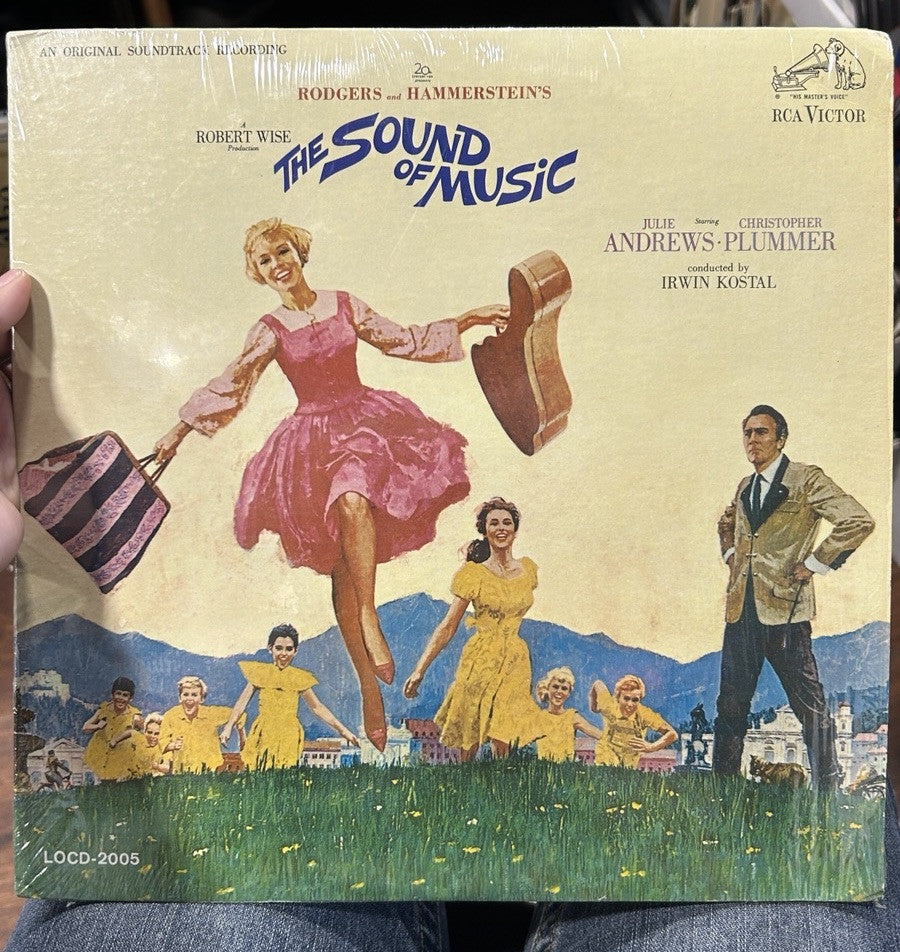 JULIE ANDREWS THE SOUND OF MUSIC LOCD 2005 Album LP-MONO-RCA-BOOKLET-vg++ shrink
