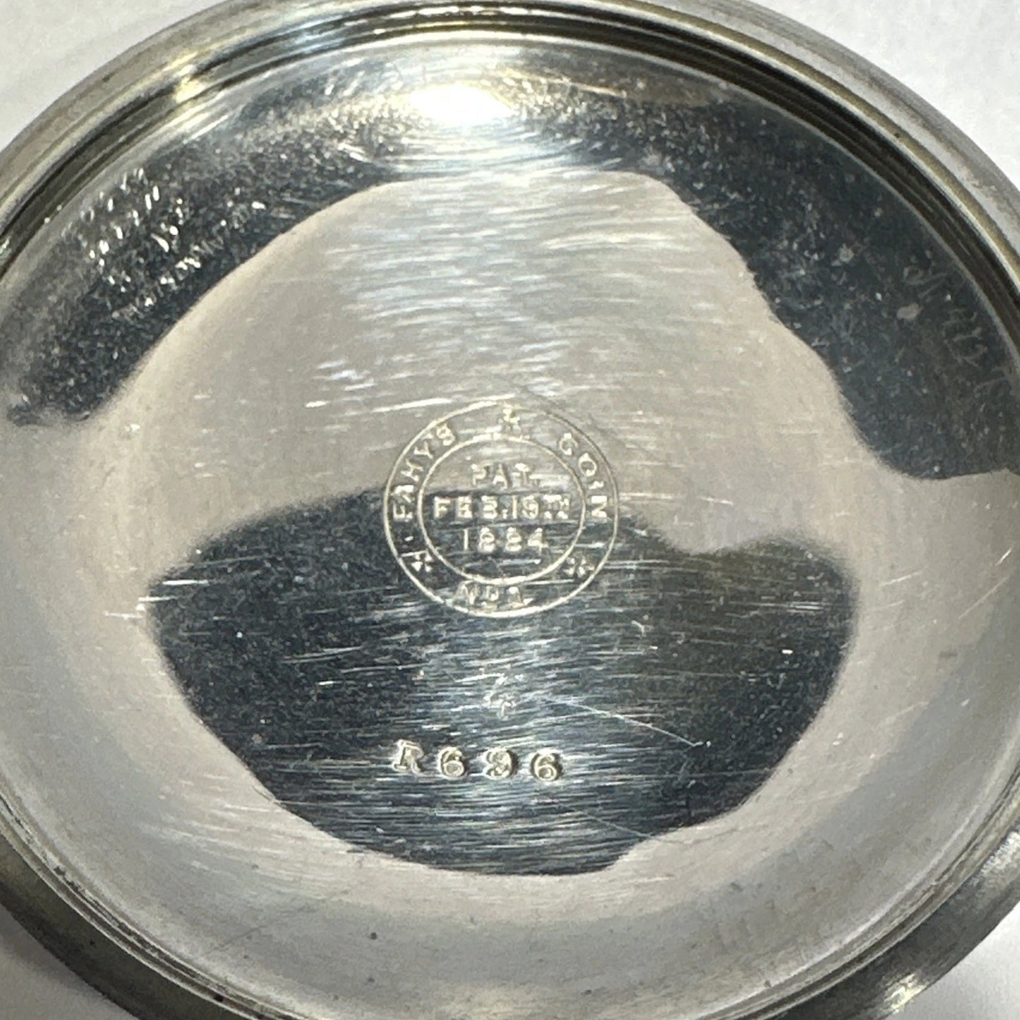 1902-1908 Illinois Washington W.Co. 17 Jewel Vintage Silver Pocket watch