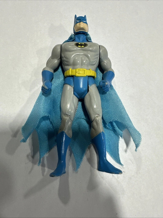 VTG 1984 Kenner SUPER POWERS Figure COMPLETE BATMAN w/CAPE DC Comics Rare!