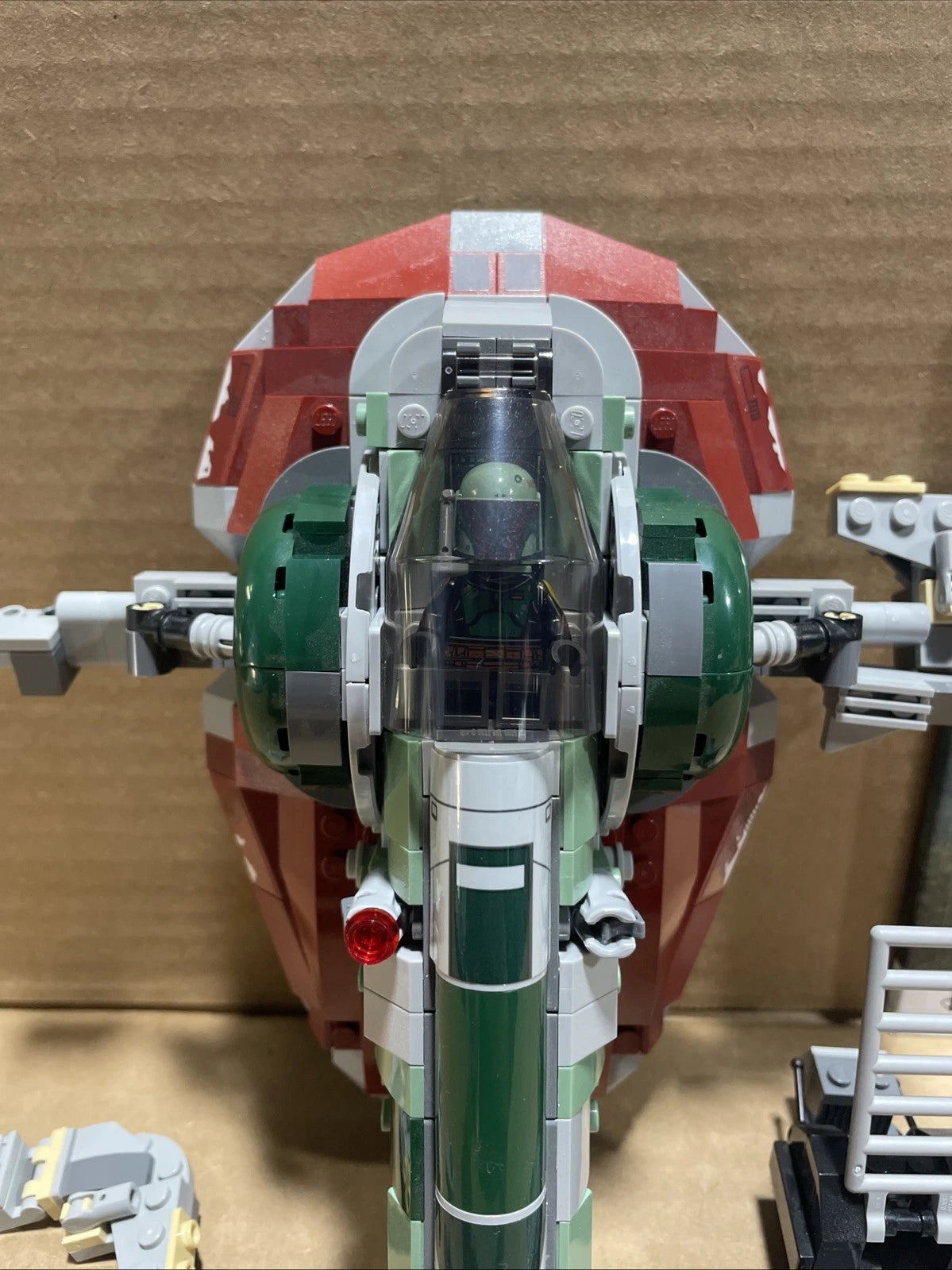 LEGO 75312 Star Wars Boba Fett's Starship The Mandalorian No Box Complete