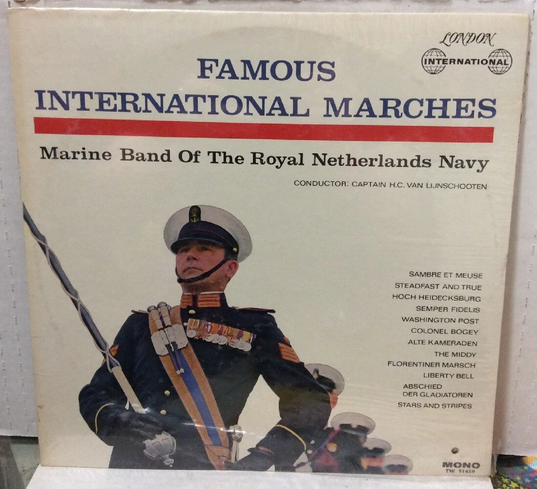 Marine Band Of The Royal Netherlands Navy Famous International Marches Record