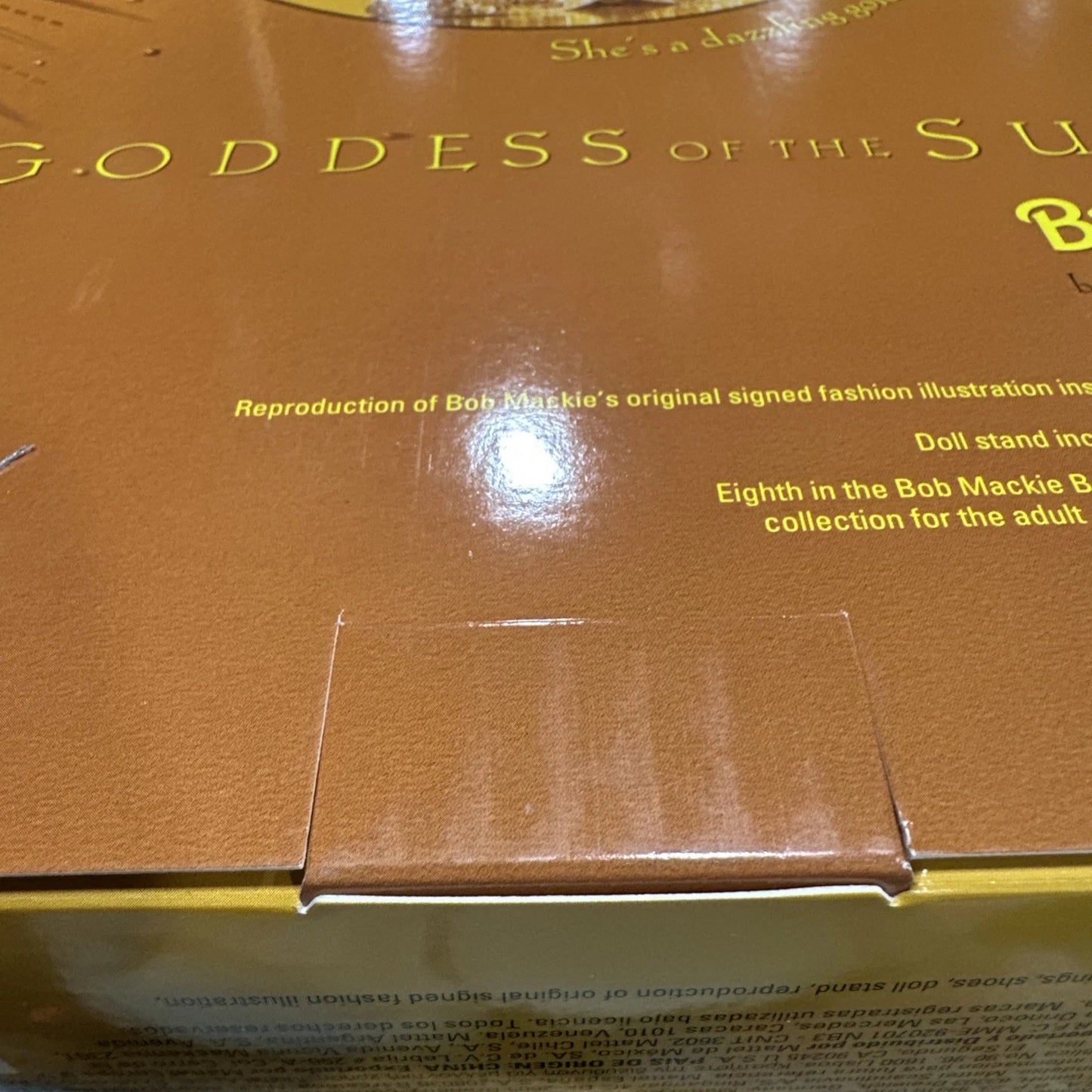 Mattel 1995 'Goddess of the Sun' Barbie Doll by Bob Mackie Collectible #14056