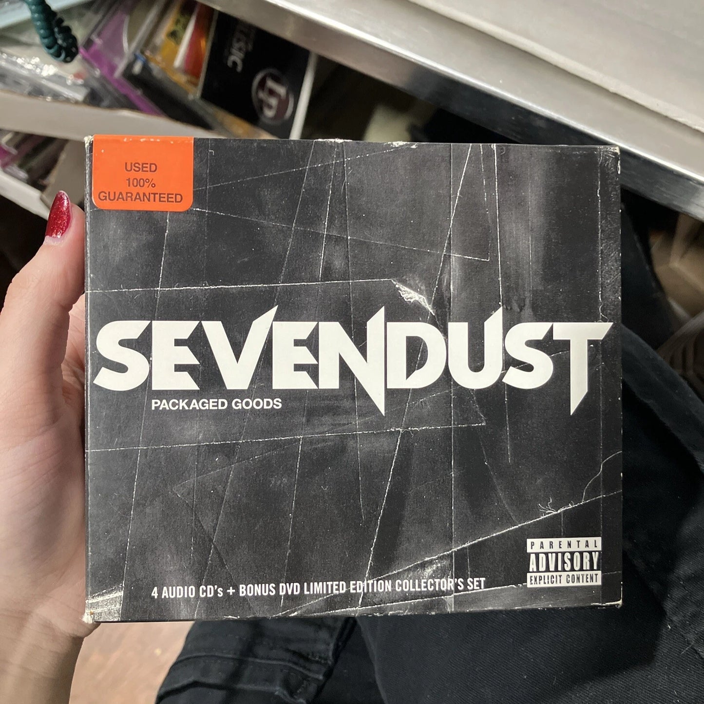 SEVENDUST • Packaged Goods Box ~ Retrospective 2 Next Alpha Hope & Sorrow vg+