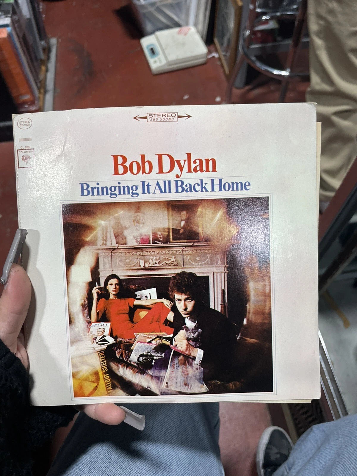 BOB DYLAN BRINGING IT ALL BACK HOME JUKE BOX EP 33 RPM