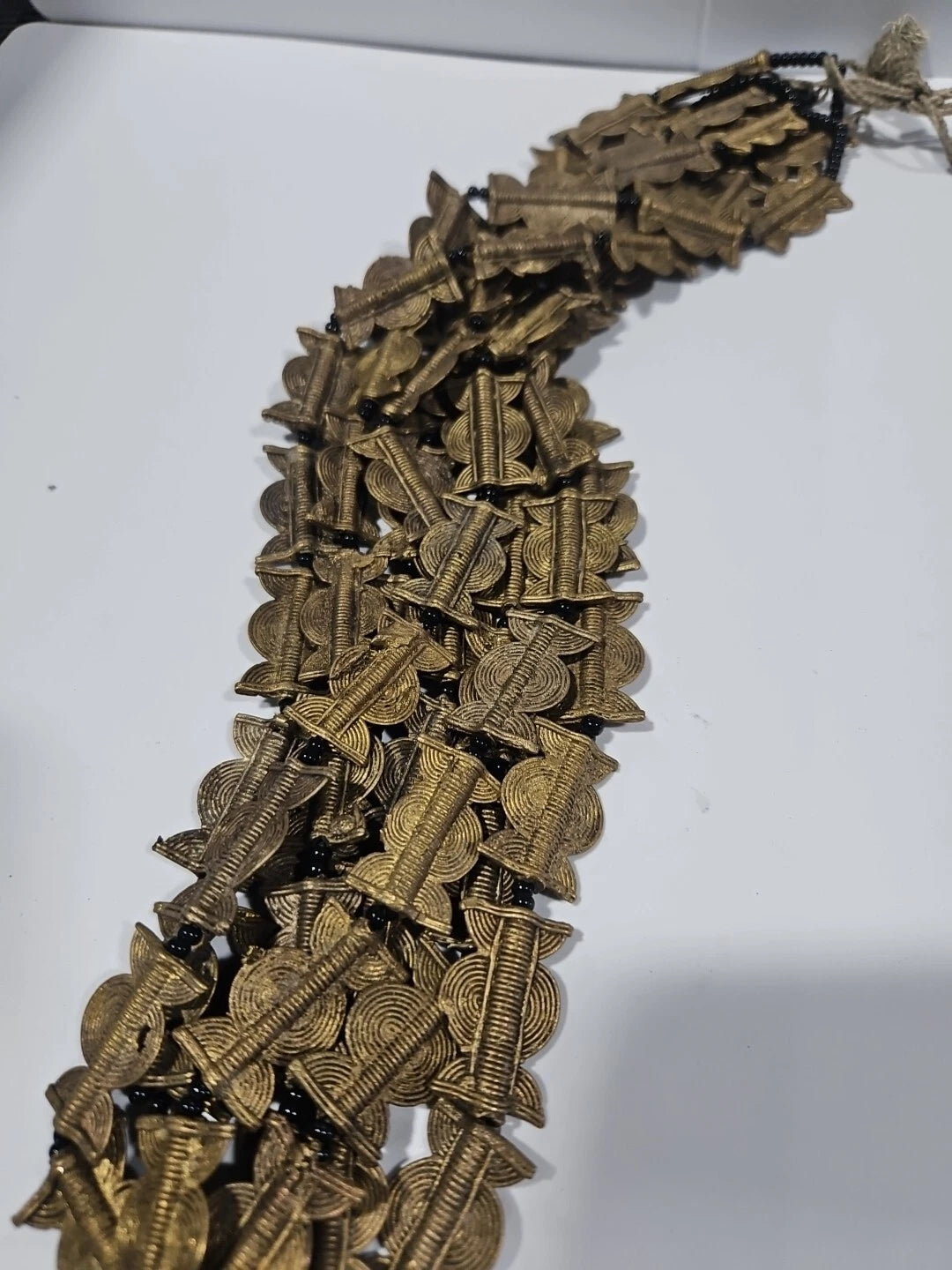 Handmade African Baule Lost Wax Natural African Trade Beads