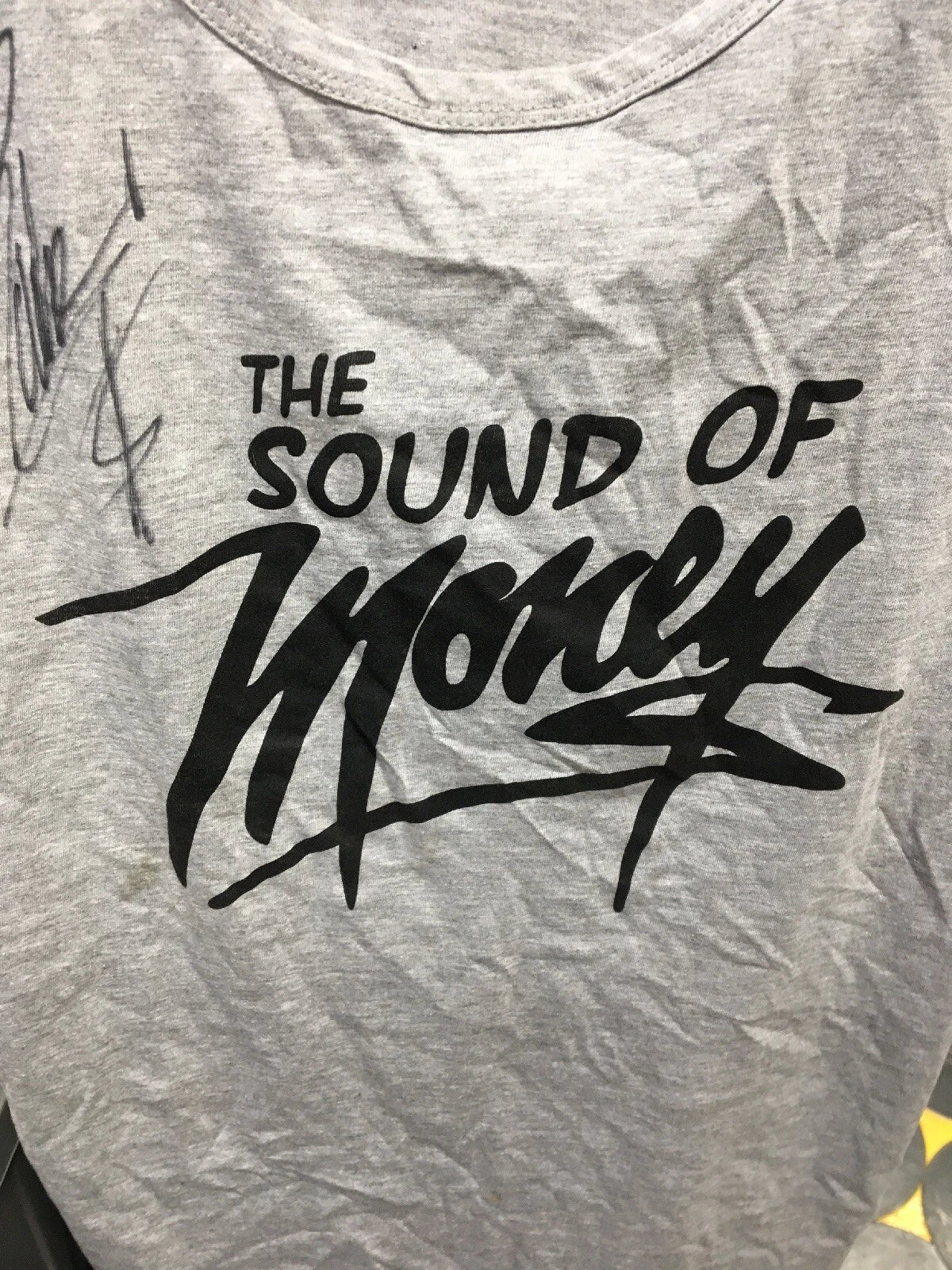 Eddie Money (R.I.P.) The Sound Of Money Autographed Large Shirt