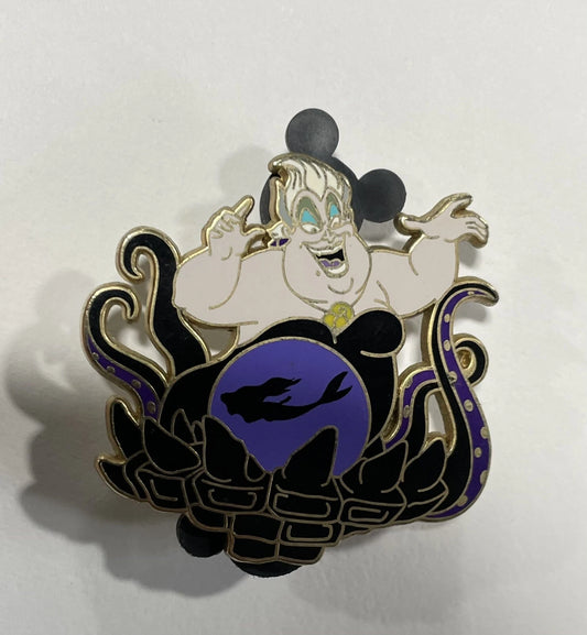 Disney The Little Mermaid Ariel's Undersea Adventure LE 1000 Ursula Pin 7 of 10