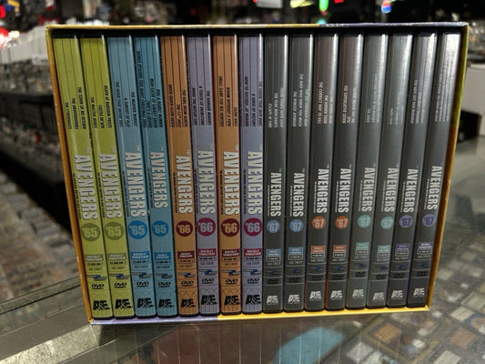 The Avengers 16 DVD Set Complete Emma Peel Mega Set British TV Cult Classic
