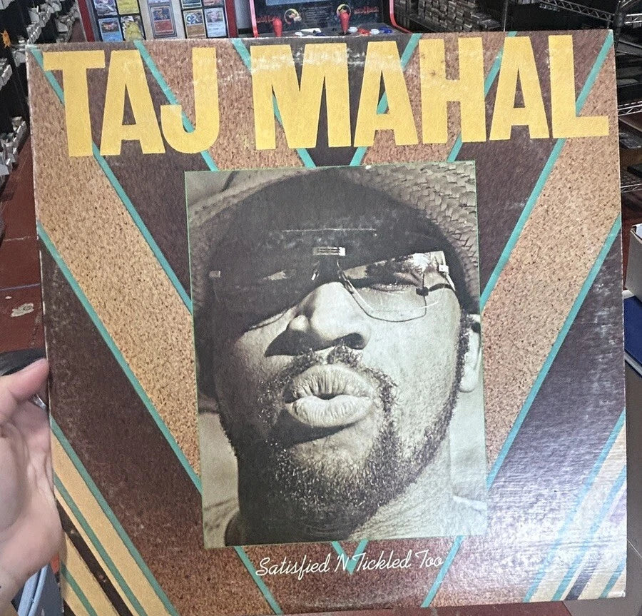 Taj Mahal Satisfied 'N Tickled Too Vinyl LP PC 34103 1976 Columbia Rock