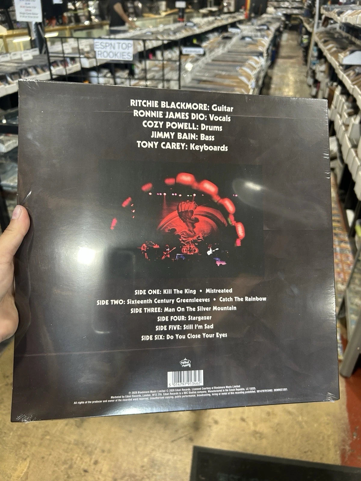 RITCHIE BLACKMORE’S RAINBOW - LIVE FROM KOLN 1976 COLORED Vinyl RSD 2026 3 LP
