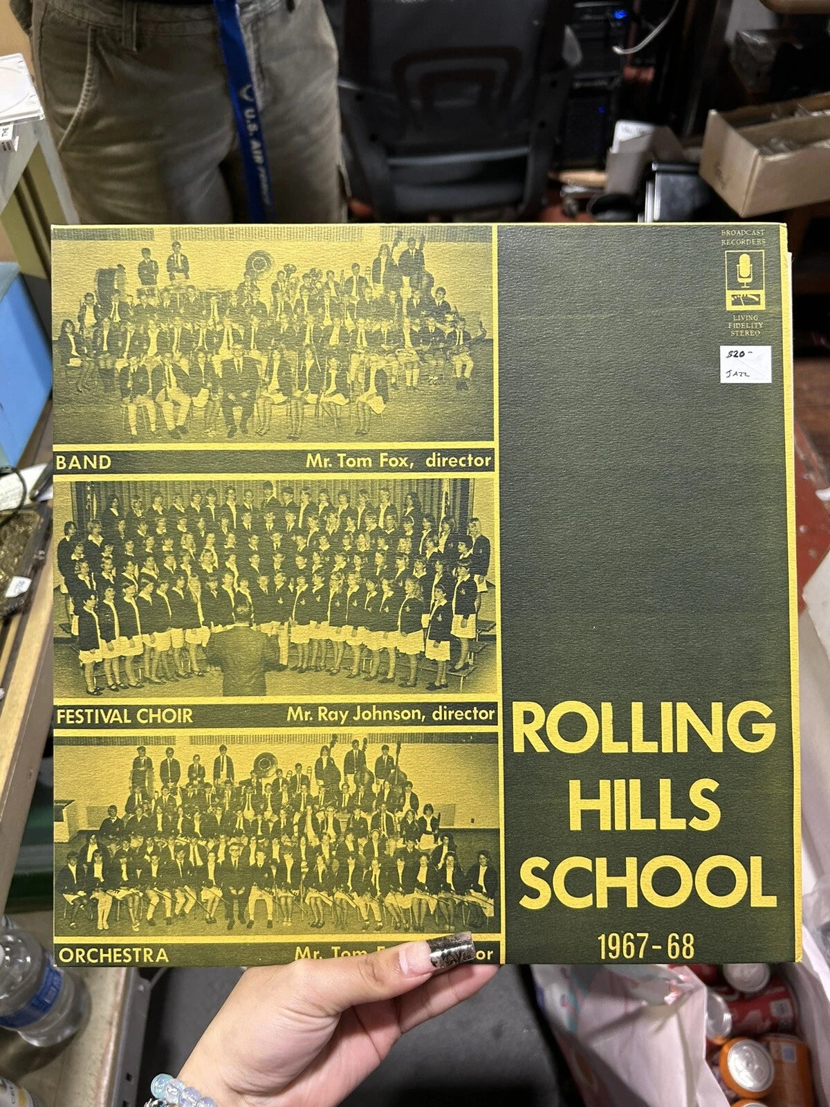 Rolling Hills School 1967-68 Lp Vg+