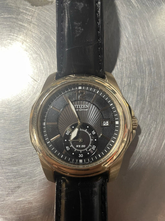 Citizen BV1093-08E Men's Eco-Drive Rose Gold Tone Wrist Watch