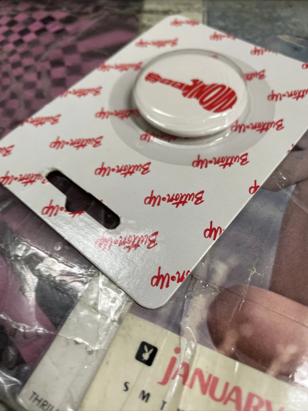 Vintage Monkees Sealed Button