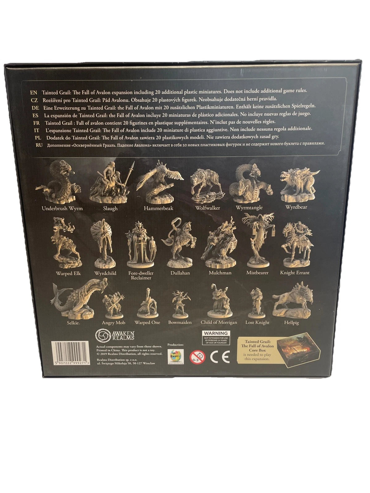 Tainted Grail: Monsters of Avalon Expansion Awaken Realms