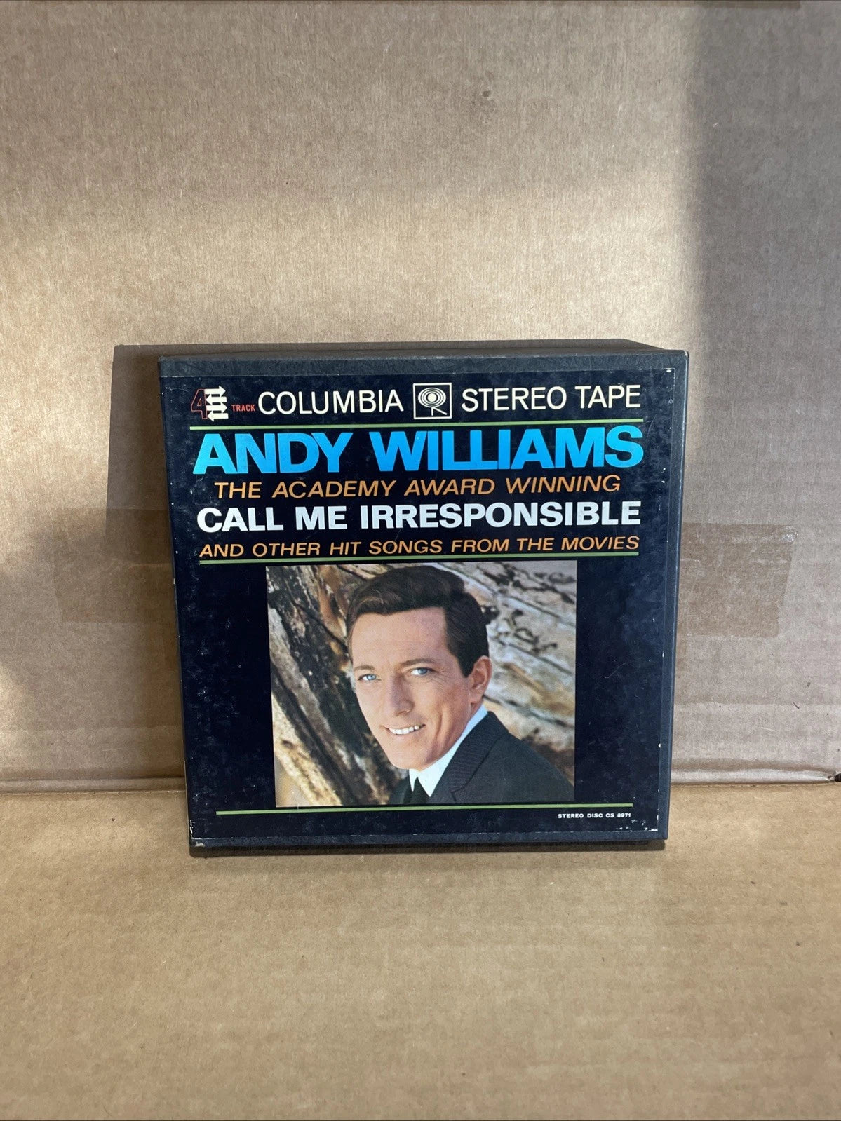 Andy Williams Call Me Irresponsible Reel To Reel Tape 4-Track 7.5 IPS vg+