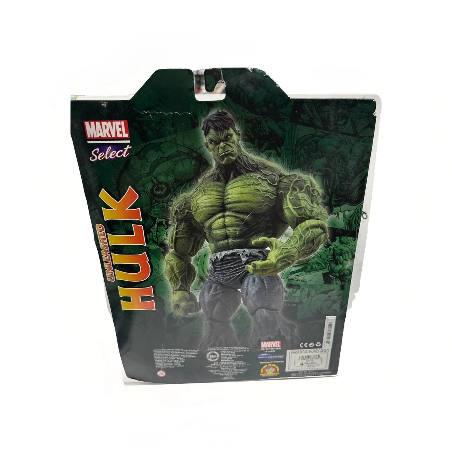 NIP Unleashed Hulk 10" Action Figure Disney Store Marvel Select 2013