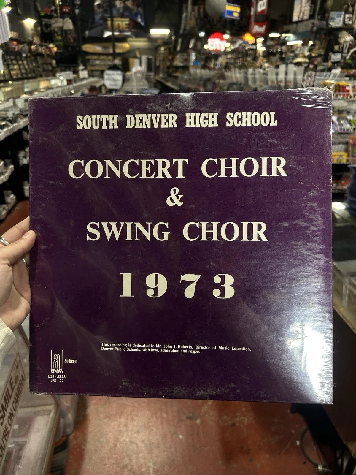 South Denver High School Concert Choir 1973 LP Sealed