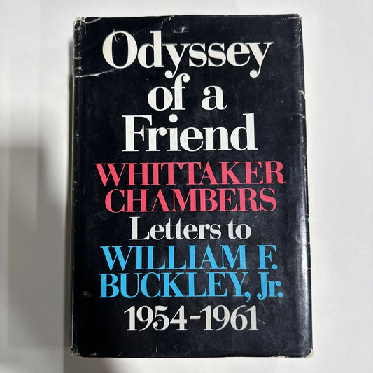 Odyssey Of A Friend SIGNED Book by William F. Buckley Jr. 1969 1st Edition