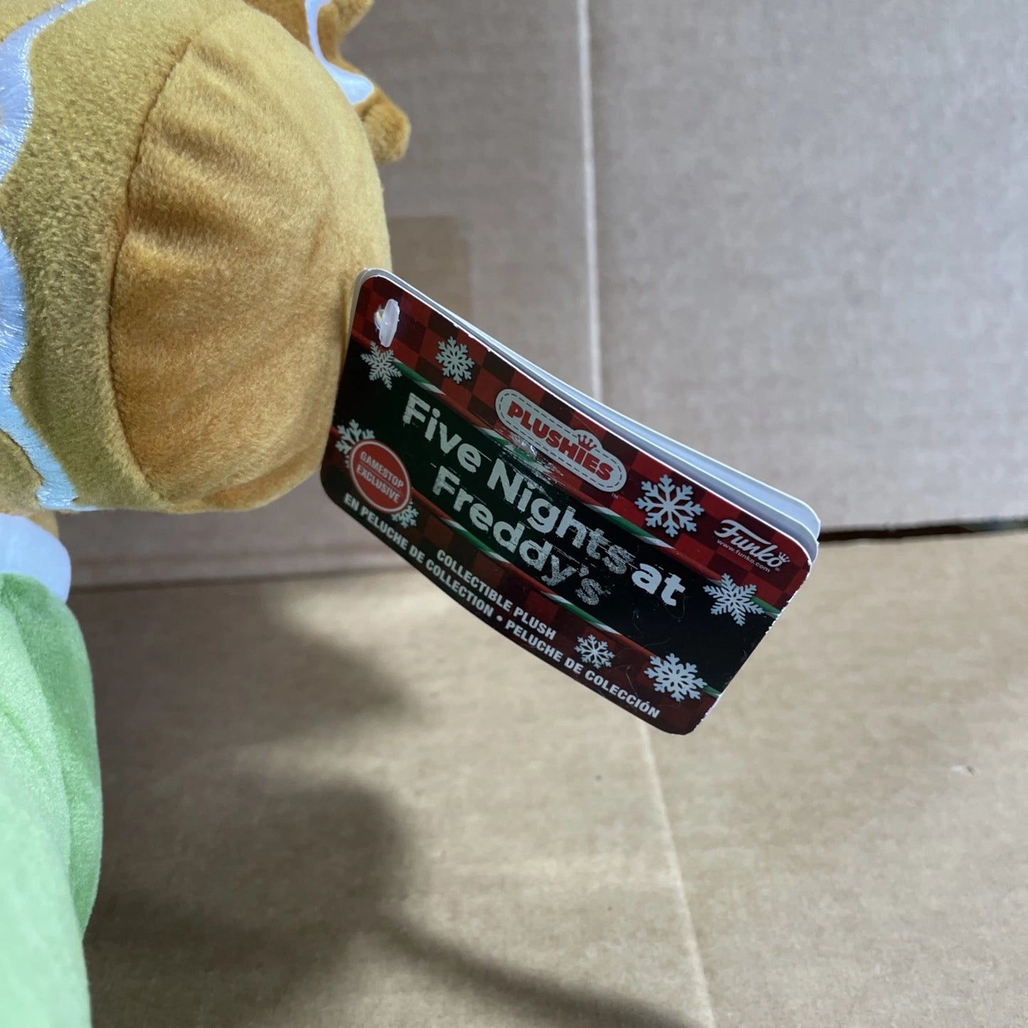 Funko Five Nights at Freddy's Gingerbread Foxy 16" Gamestop Exclusive Plush FNAF