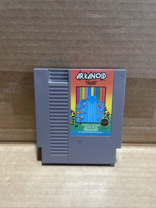 Arkanoid - 5 Screw (Nintendo Entertainment System, 1987) Tested and Working!