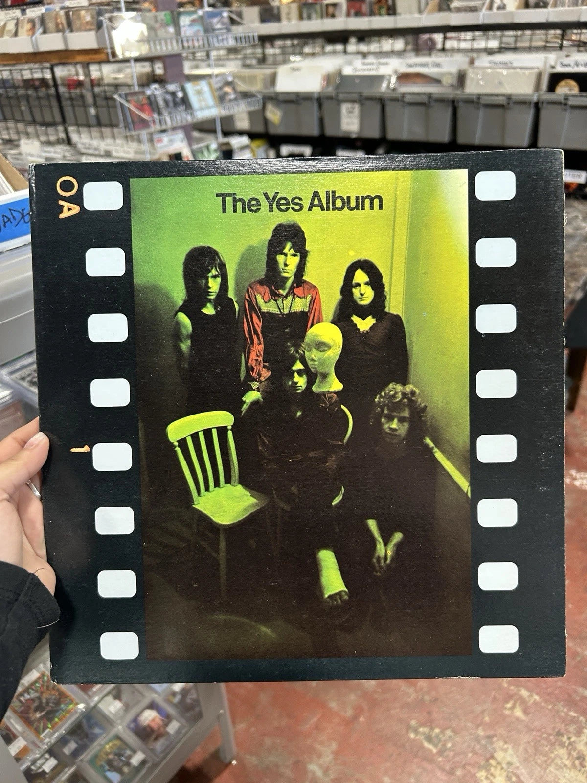 Retro 12" The Yes Album LP Gatefold Atlantic SD 8283 1st PR Pressing vg+