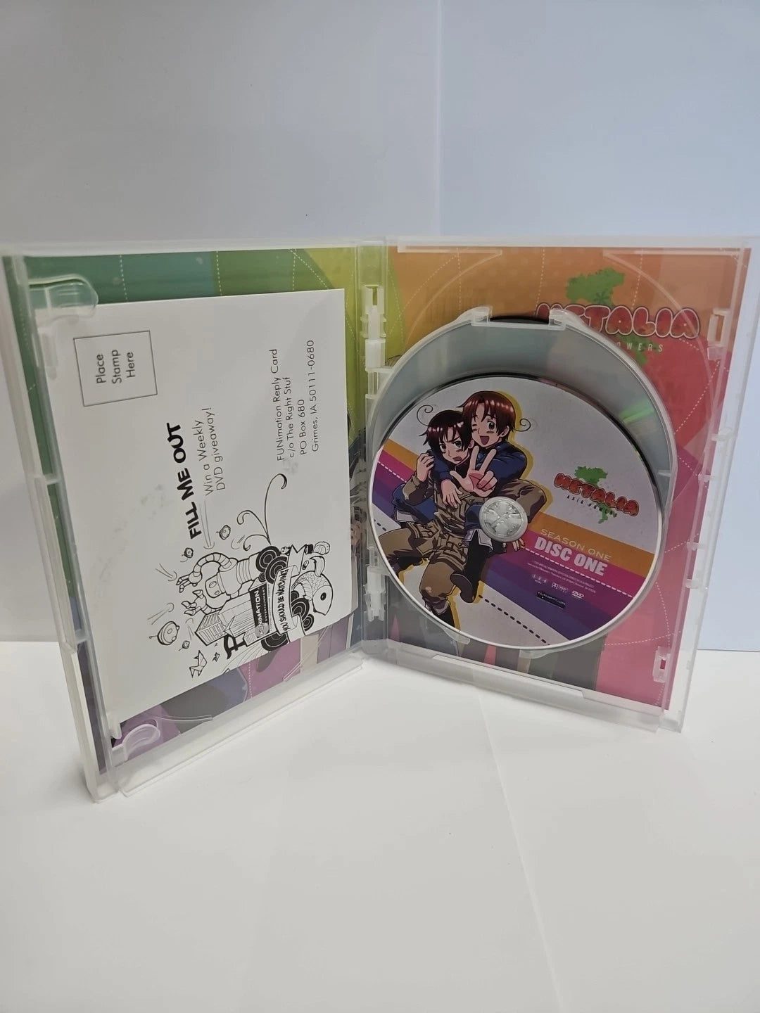 Hetalia: Axis Powers - Complete Series (DVD, 2012, 4-Disc Set)