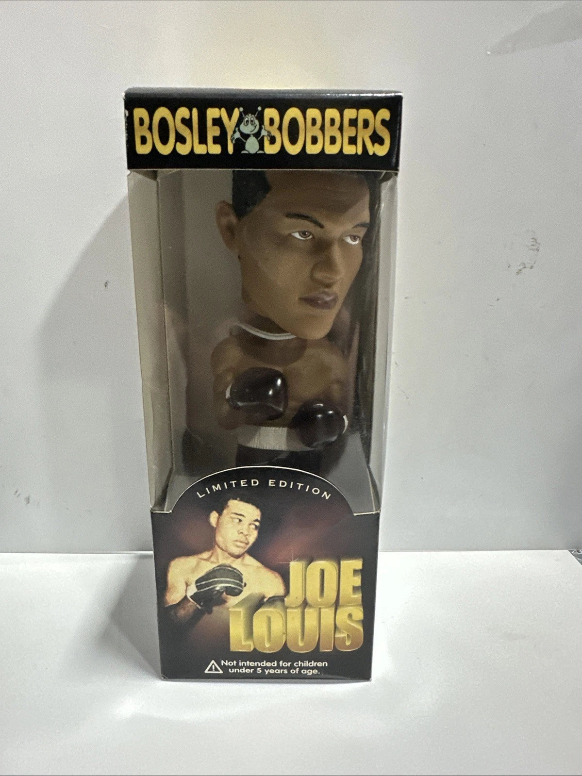 JOE LOUIS HEAVY WEIGHT CHAMPION BOSLEY BOBBERS BOBBLE HEAD BRAND NEW
