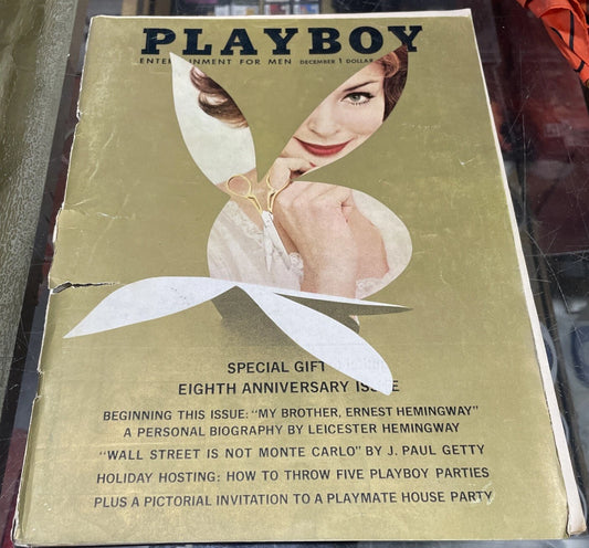 PLAYBOY MAGAZINE DEC 1961 ERNEST HEMINGWAY J PAUL GETTY LYNN KARROL ALEC WAUGH