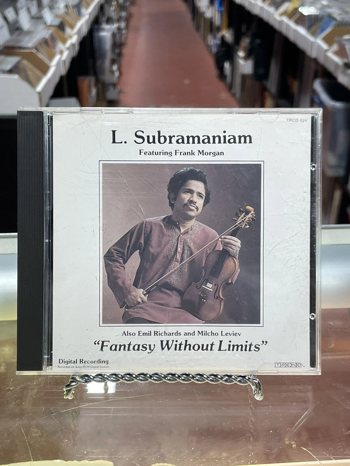 L. Subramaniam: Fantasy Without Limits (CD 1985 Trend Records) vg+