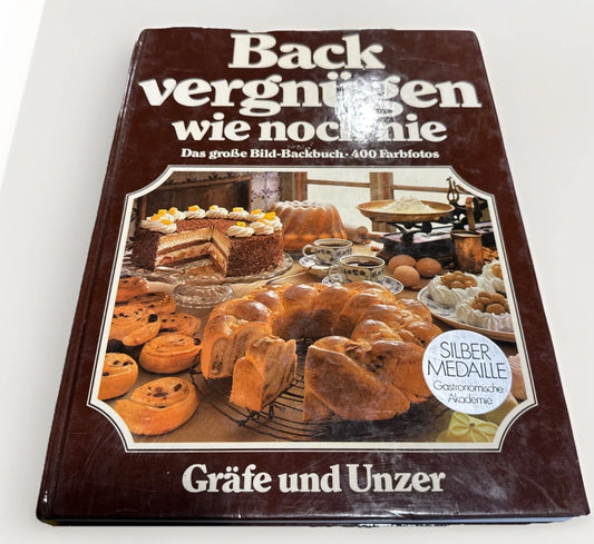 Back Vergnugen Wie Noch Nie Cookbook GERMAN Kruger, Wolter, Teubner Cook Book