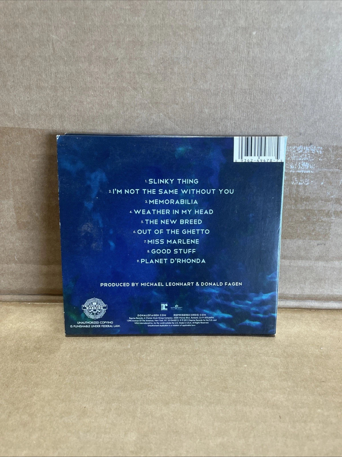 Donald Fagen - Sunken Condos - Donald Fagen CD Very Good Condition