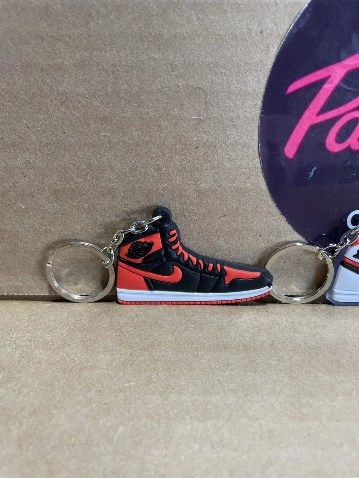 Retro Nike Michael Jordan Air Jordans Shoe Keychains Lot Of 3