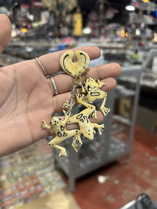Frog Earrings