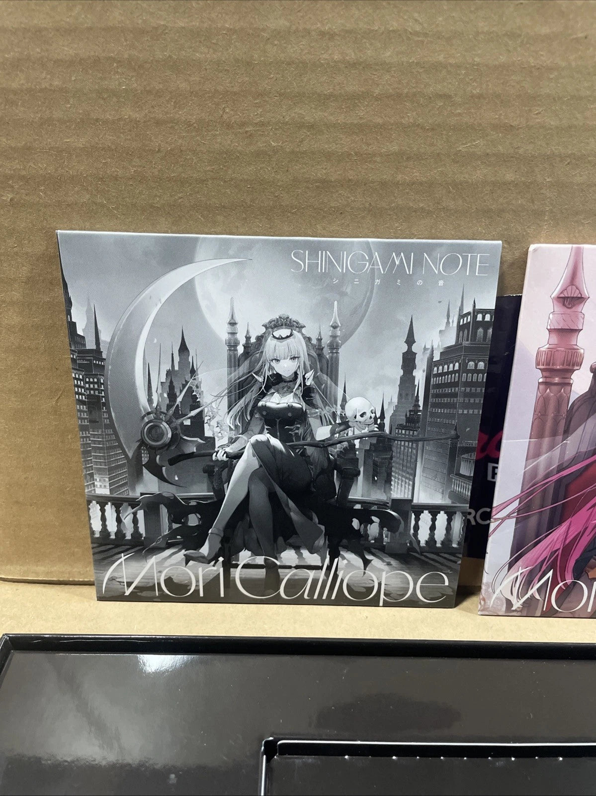 Hololive EN Mori Calliope SHINIGAMI NOTE First Press Limited Edition (CD, DVD)
