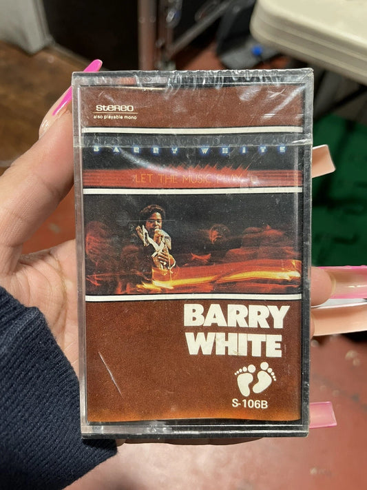 Barry White, Let the Music Play new sealed s-106b cassette