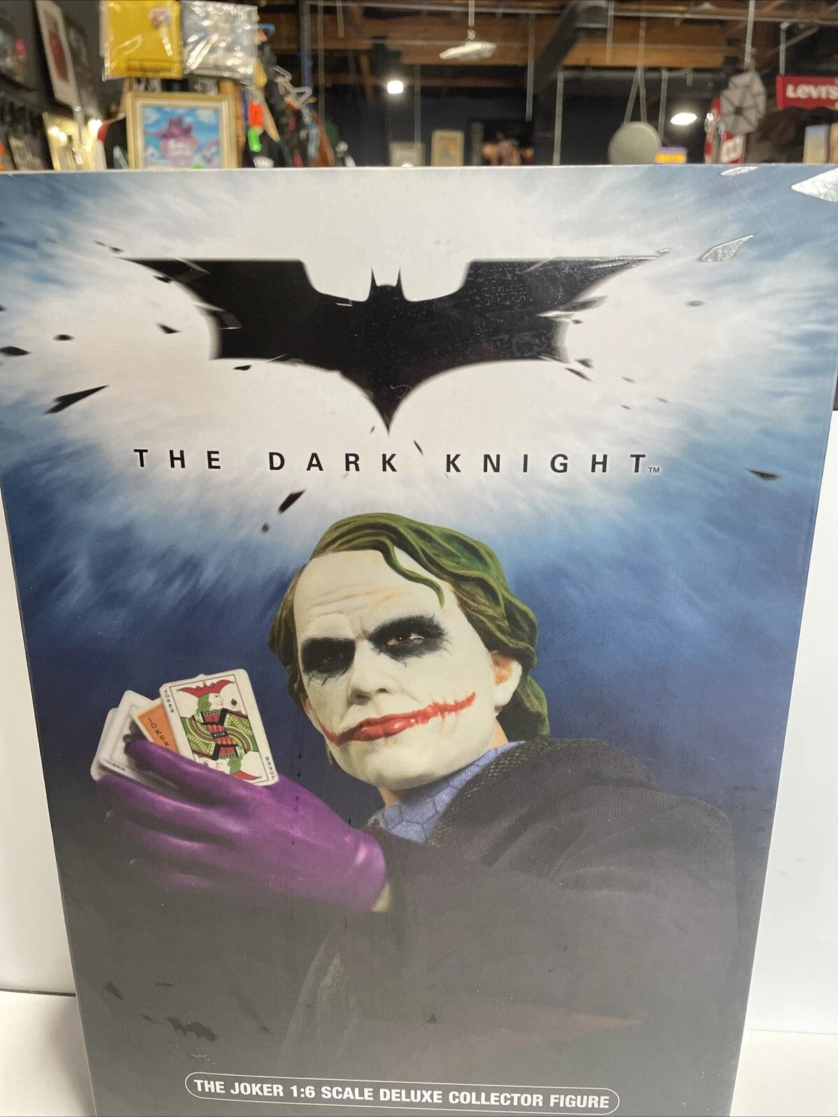 The Joker DC Direct Deluxe 1:6 Scale Dark Knight Collector Figure Ledger NEW