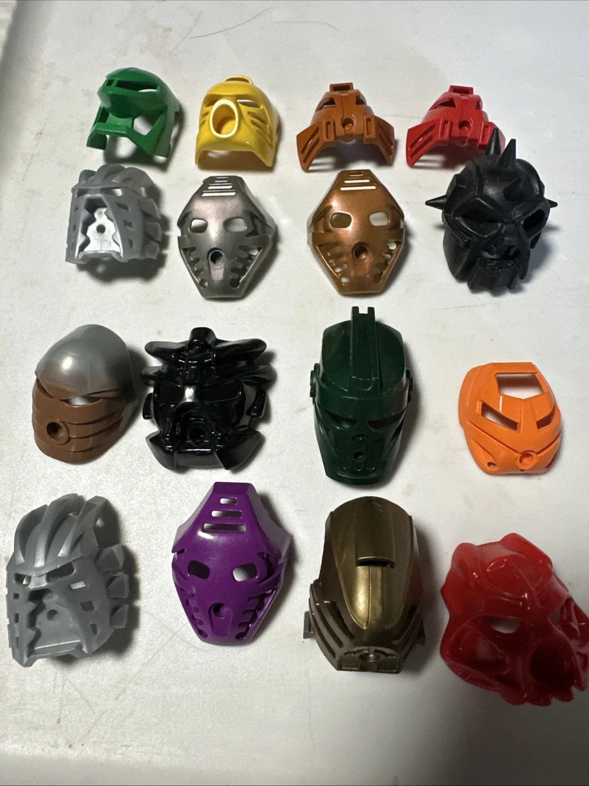Huge Lego Bionicle Mask Lot