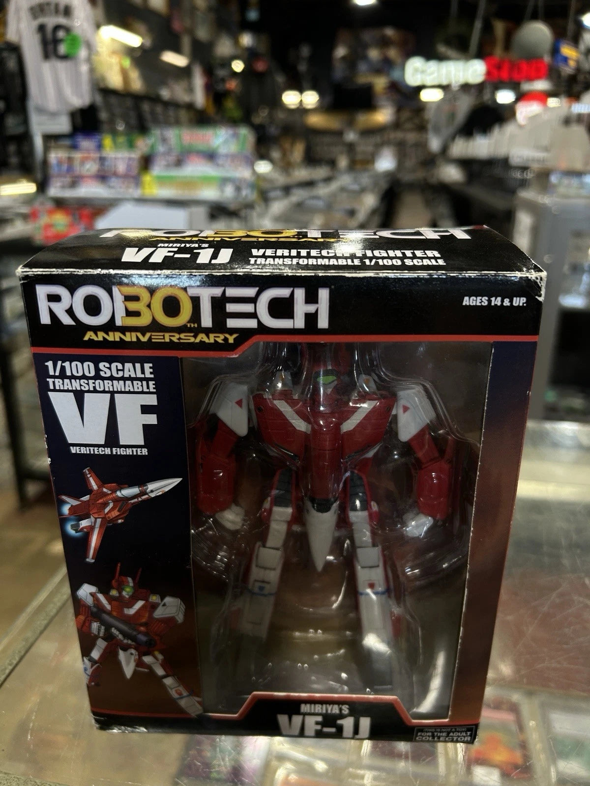 Toynami Robotech 30th Anniversary Transformable Veritech Fighter VF-1J