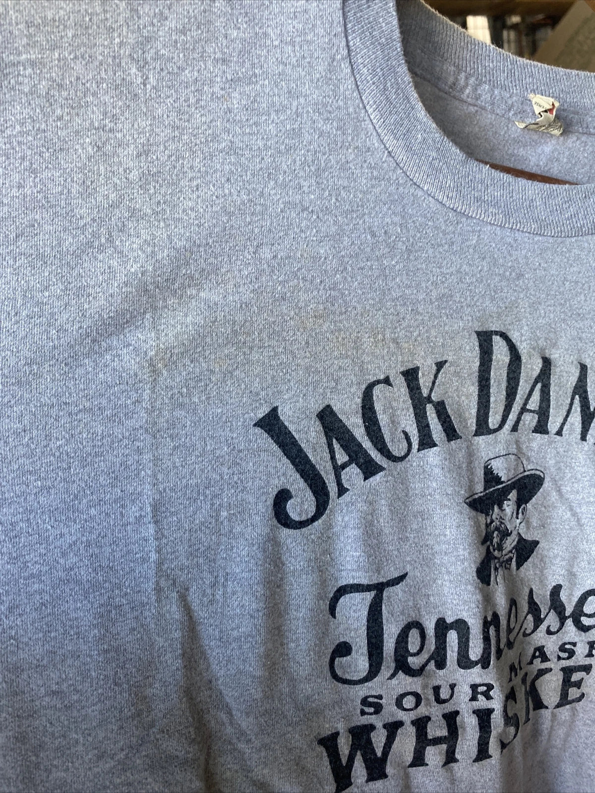 vintage screen stars 1980s jack daniels belly shirt nostalgic sexy rocker USA