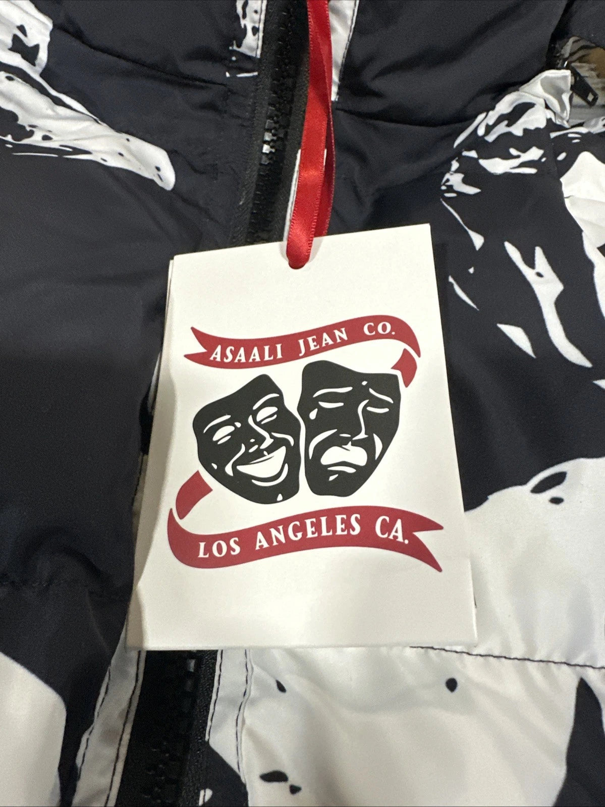 Asaali black oreo cartel el chapo all over print PUFFY hoodie XL