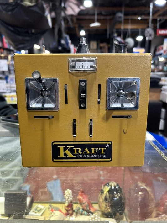 FUTABA TAN CASE FP-T4FN TRANSMITTER + Kraft Lot of 3 AS IS